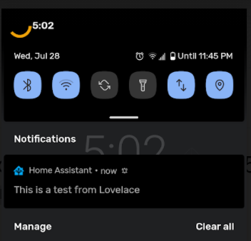 Image 4 from Send Notifications from Lovelace