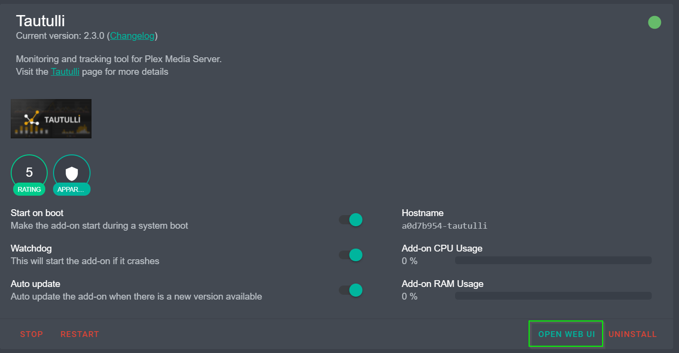 Image 3 from How To Add Tautulli To Home Assistant