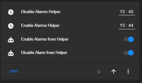 Image 6 from How To Arm/Disarm Alarm on a schedule from Lovelace