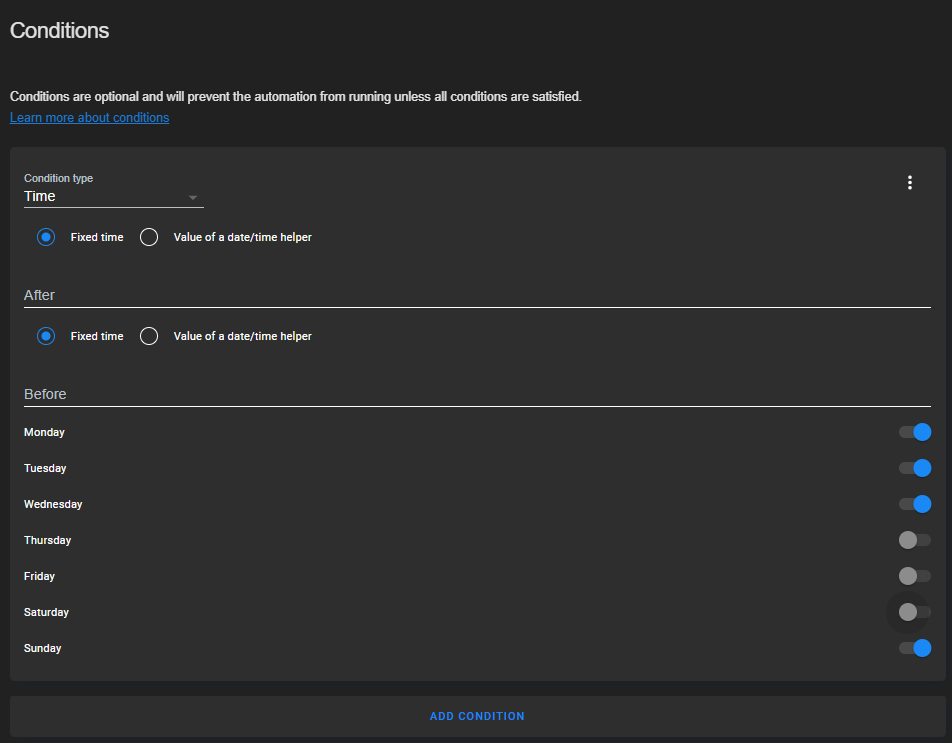 Image 7 from How To Arm/Disarm Alarm on a schedule from Lovelace
