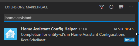 Image 3 from Edit Home Assistant Config Files From Locally Installed Visual Studio Code