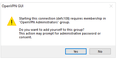 How To Add Users to the OpenVPN Administrators Group