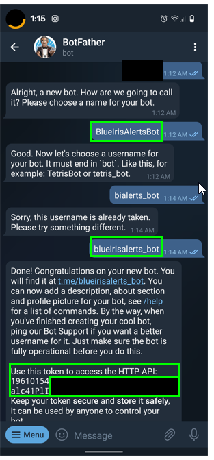 Image 4 from How To Send Blue Iris Images to Telegram
