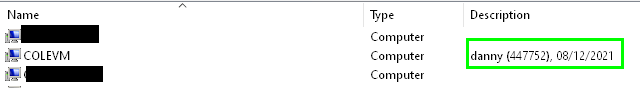 Image 7 from Edit Active Directory Description field using Powershell