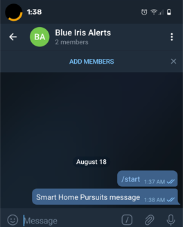 Image 8 from How To Send Blue Iris Images to Telegram