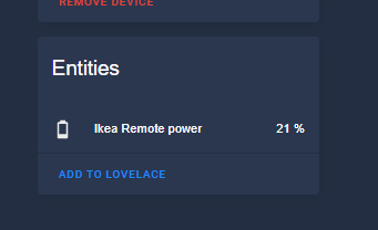 Image 4 from How to Pair IKEA Remote Control in Home Assistant