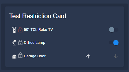 How To Create A Lovelace Restriction Card in Home Assistant