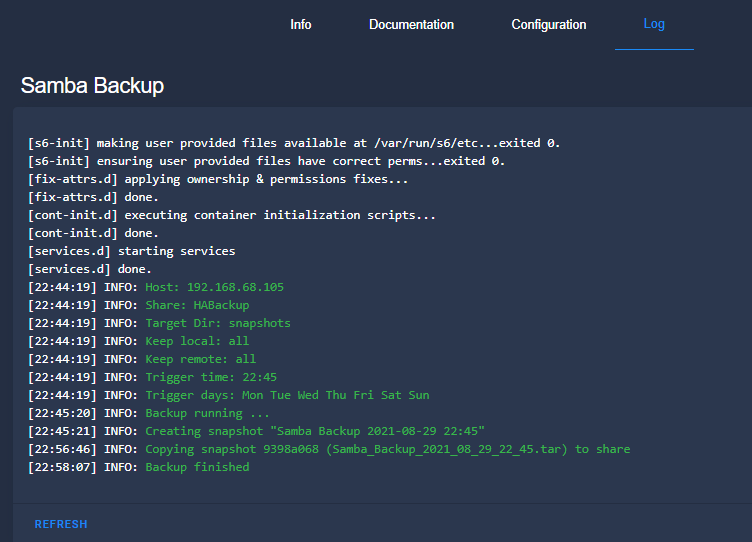 Image 12 from How To Backup Home Assistant Locally using Samba Share Addon