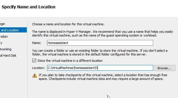 Image 11 from How To Install Home Assistant in Hyper-V
