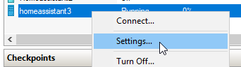 Image 12 from How To Install Home Assistant in Hyper-V