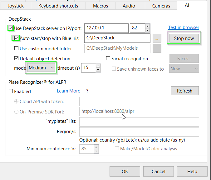 Image 27 from How to Setup Blue Iris & Deepstack on Windows
