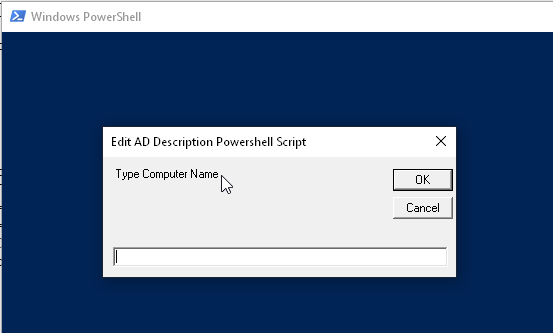 Image 2 from Edit Active Directory Description field using Powershell