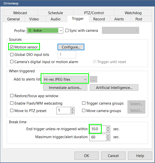 Image 32 from How to Setup Blue Iris & Deepstack on Windows