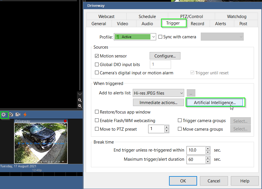 Image 40 from How to Setup Blue Iris & Deepstack on Windows
