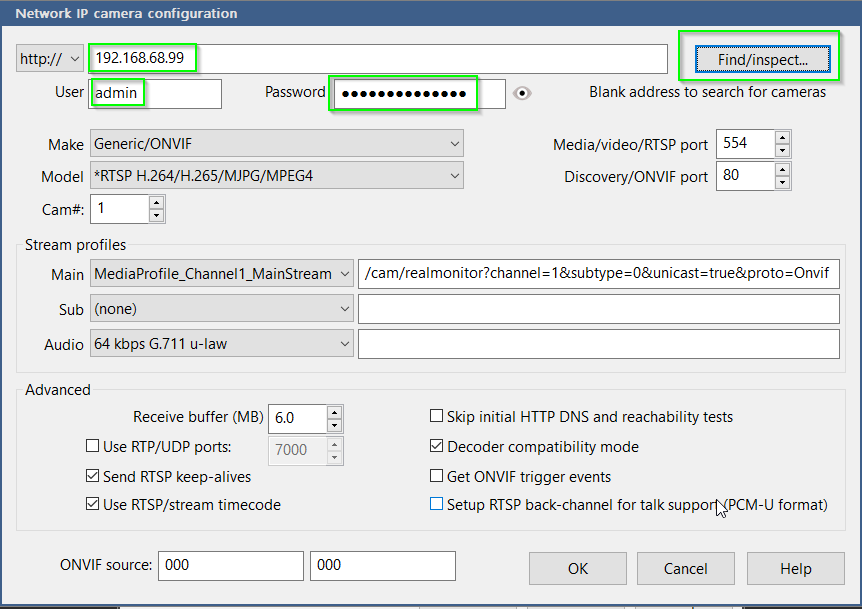 Image 8 from How To Add Additional Cameras to Blue Iris (by copying existing cameras)