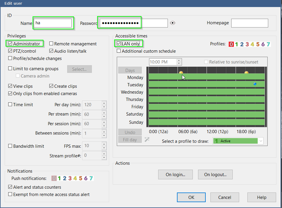 Image 3 from How to Setup Blue Iris NVR Integration in Home Assistant