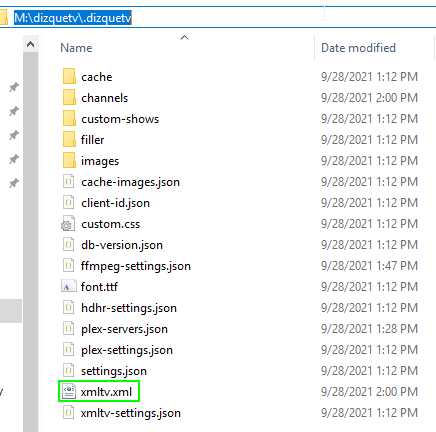 Image 28 from How To Install DizqueTV to create IPTV Channels in Plex