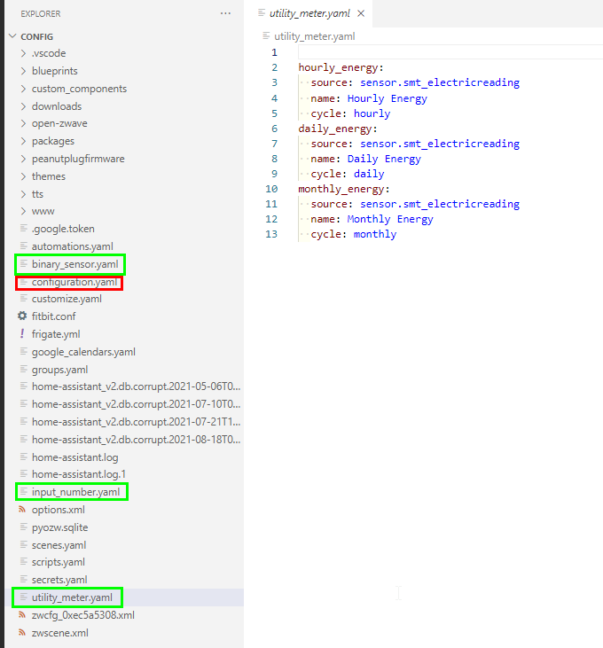 Splitting Up Configuration.yaml in Home Assistant