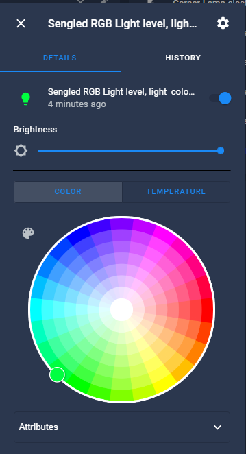Image 6 from How To Add Sengled Zigbee RGB Bulb To Home Assistant