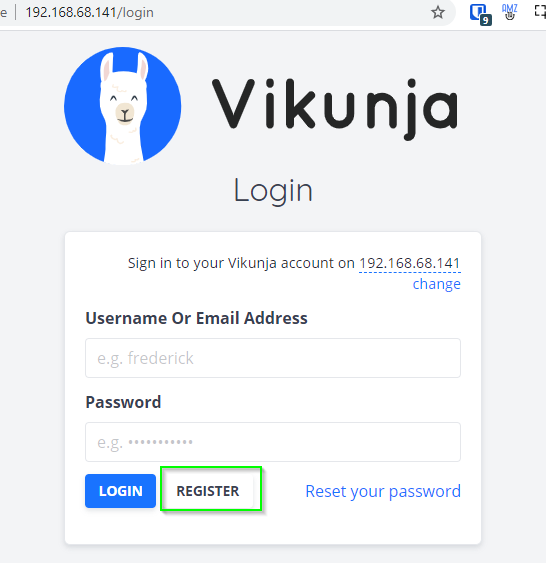 Image 3 from Install Vikunja in Docker for self-hosted Task Tracking