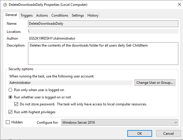 Image 2 from Powershell Script to Delete Download Folder Contents for All User
