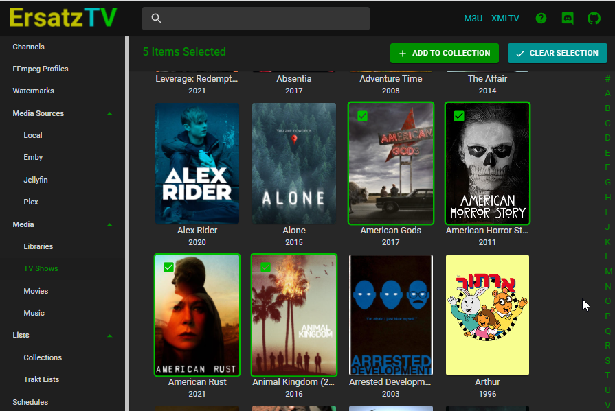 Image 19 from How To Install ErsatzTV to create IPTV Channels in Plex