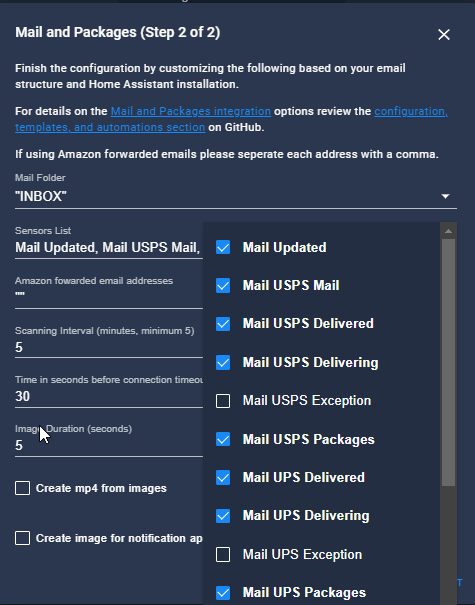 Image 9 from How To Install Mail and Packages Integration Home Assistant