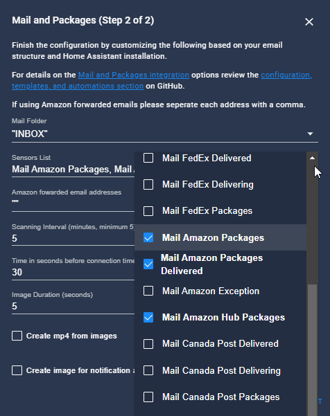 Image 10 from How To Install Mail and Packages Integration Home Assistant