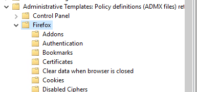 Image 9 from How to Block or Allow Firefox Extensions using Group Policy