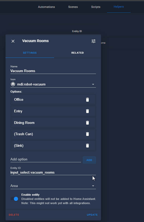 Image 15 from Part 2: Roborock S7 Home Assistant: Customize Map Card & Create Zone Automations