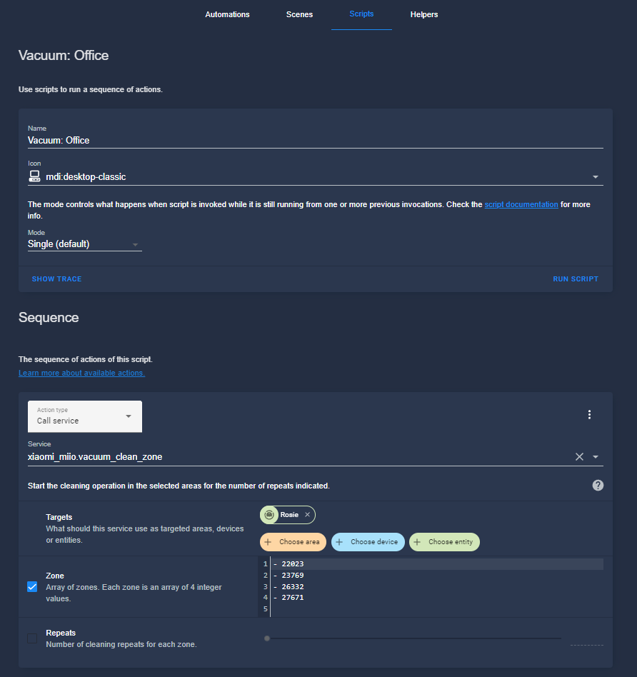 Image 17 from Part 2: Roborock S7 Home Assistant: Customize Map Card & Create Zone Automations