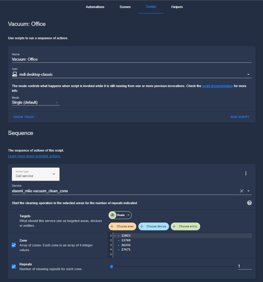 Image 20 from Part 2: Roborock S7 Home Assistant: Customize Map Card & Create Zone Automations
