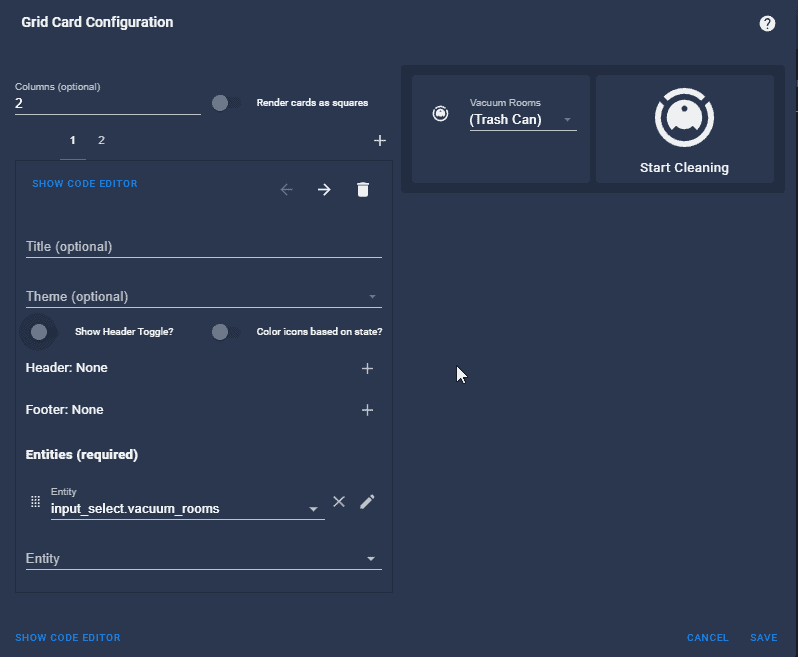 Image 22 from Part 2: Roborock S7 Home Assistant: Customize Map Card & Create Zone Automations