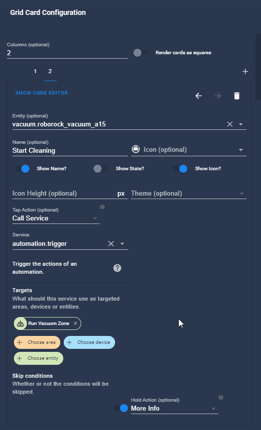 Image 23 from Part 2: Roborock S7 Home Assistant: Customize Map Card & Create Zone Automations