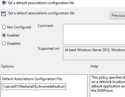 Image 4 from Set Chrome as Default Browser using GPO