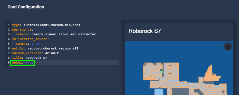 Image 2 from Part 2: Roborock S7 Home Assistant: Customize Map Card & Create Zone Automations