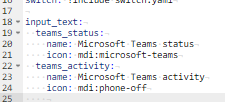Image 4 from Display Microsoft Teams Presence Status in Home Assistant