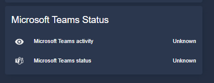 Image 8 from Display Microsoft Teams Presence Status in Home Assistant