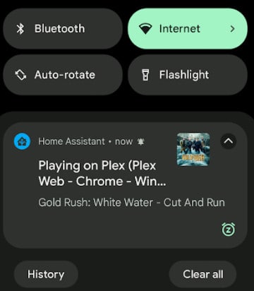 Image 7 from Simple Home Assistant Notification when Plex is Playing