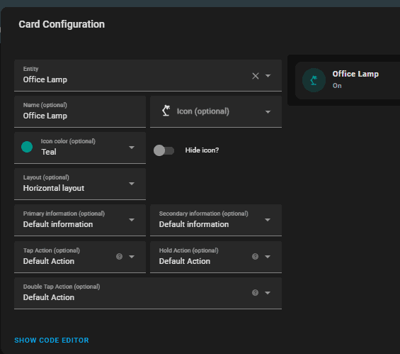Image 10 from How To Create a Mushroom Card Grid Dashboard in Home Assistant