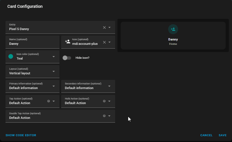 Image 15 from How To Create a Mushroom Card Grid Dashboard in Home Assistant