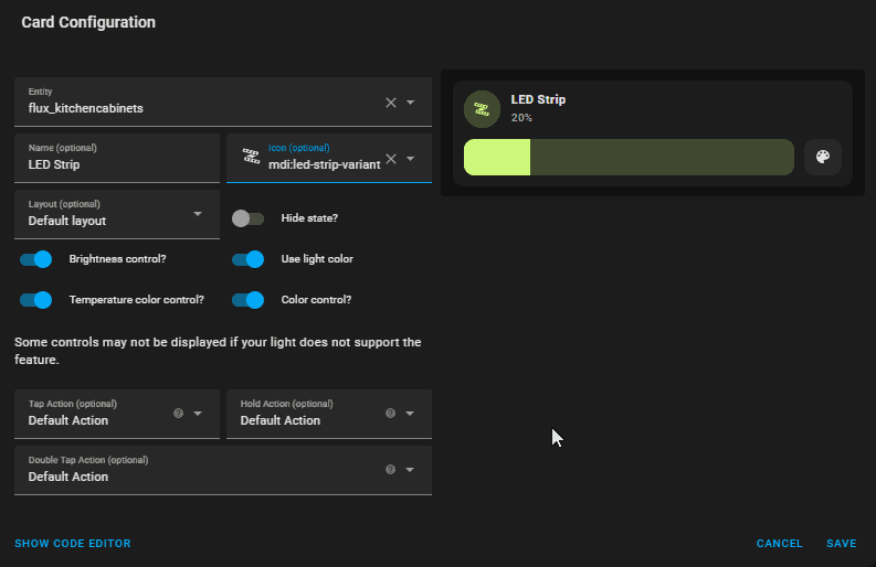 Image 16 from How To Create a Mushroom Card Grid Dashboard in Home Assistant