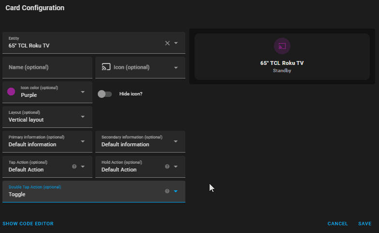 Image 17 from How To Create a Mushroom Card Grid Dashboard in Home Assistant