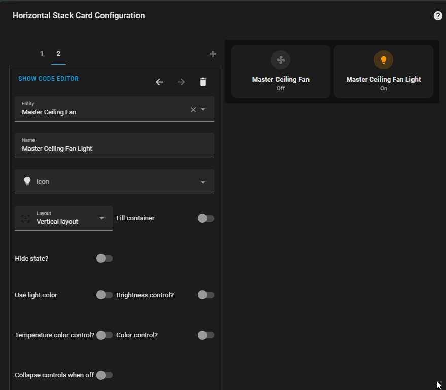 Image 20 from Configure Bond Bridge integration in Home Assistant to Control Ceiling Fans