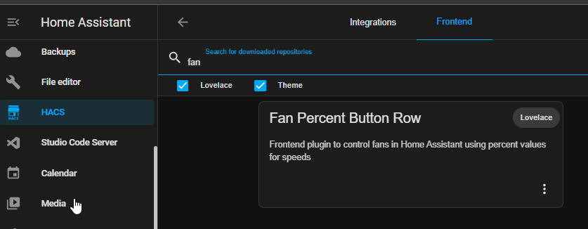 Image 14 from Configure Bond Bridge integration in Home Assistant to Control Ceiling Fans