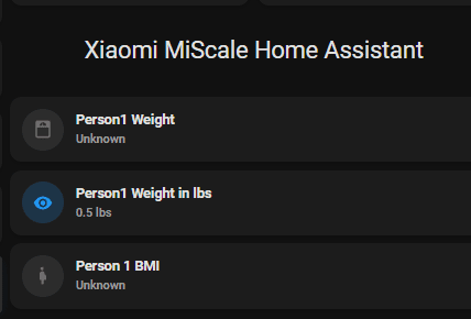 Image 35 from How to add a Xiaomi Mi Scale to Home Assistant