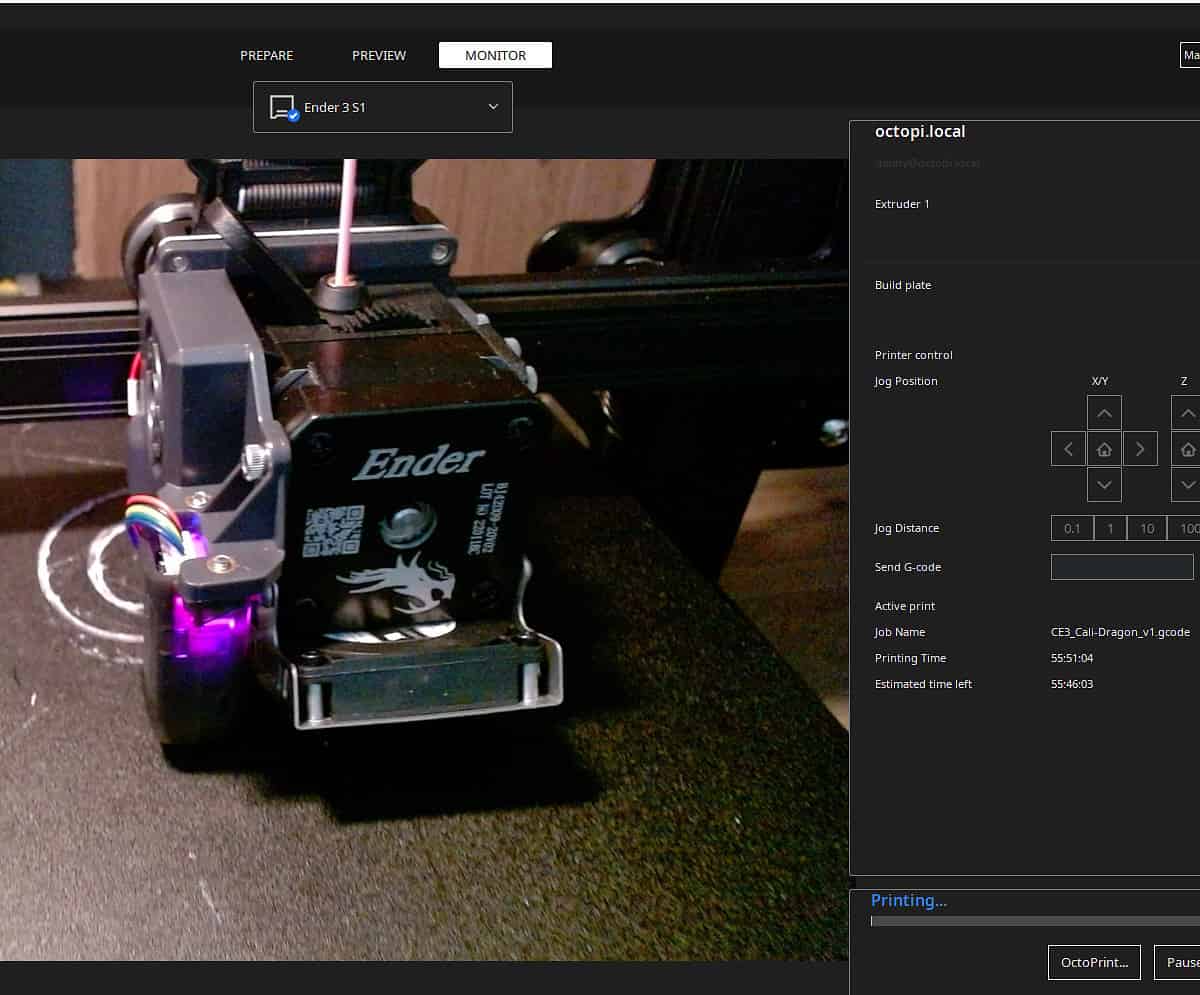 Image 19 from How to Connect Cura to Octoprint (2022)