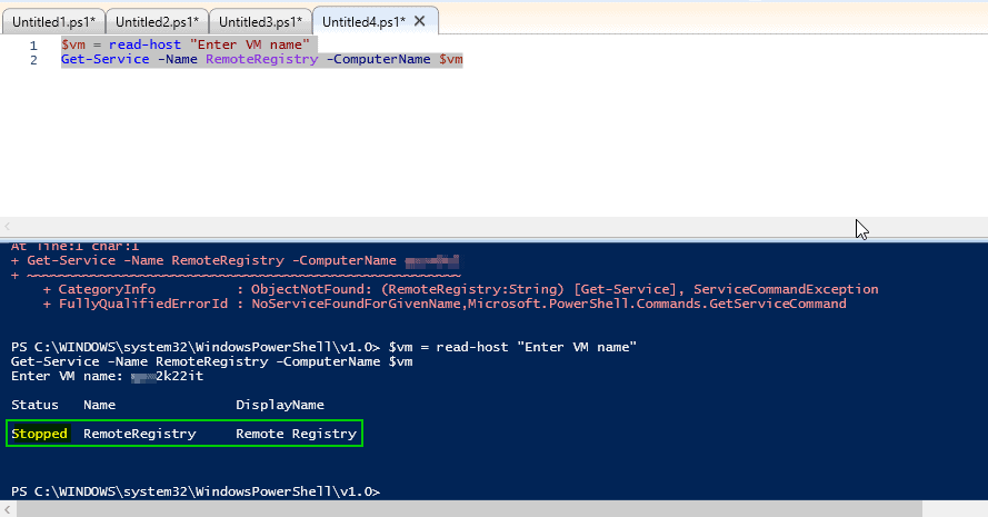 Find Hyper-V Hostname of a VM using Powershell