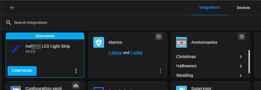 Image 4 from How to Configure WLED in Home Assistant