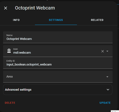 Image 3 from Compact 3D Printer Card Dashboard in Home Assistant